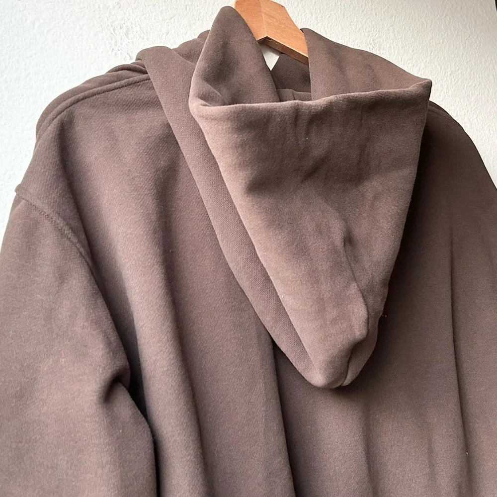 NWT Lululemon Brown Steady State Oversized Hoodie Walnut Crunch Sz S